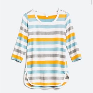 Market & Spruce Zansia French Terry Knit Top, size M